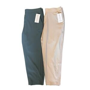 NWT Athleta Brooklyn Ankle Pants Lot – Size 16 Athleisure TravelWardrobe